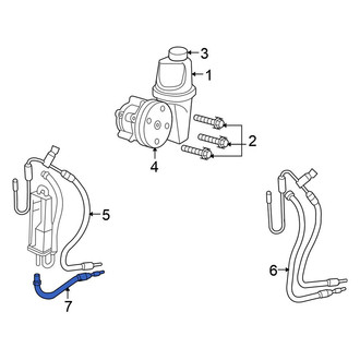 Mitsubishi OE - Power Steering Return Hose