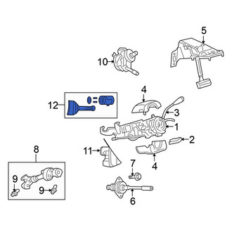 Mitsubishi OE - Ignition Lock Cylinder