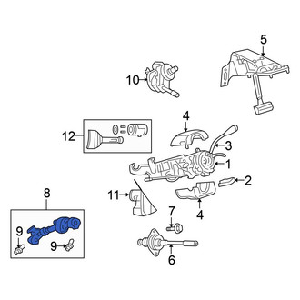 Mitsubishi OE - Lower Steering Shaft