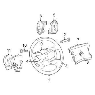 Mitsubishi OE - Steering Wheel
