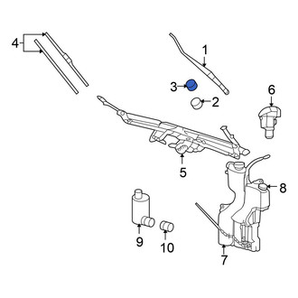 Mitsubishi OE - Wiper Arm Cap