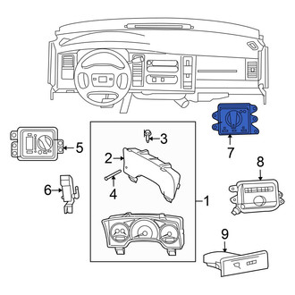 Mitsubishi OE - Transfer Case Switch