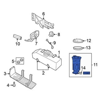Mitsubishi OE - Fuel Pump and Sender Assembly