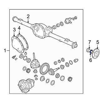 Mitsubishi OE - Rear Drive Axle Shaft Seal