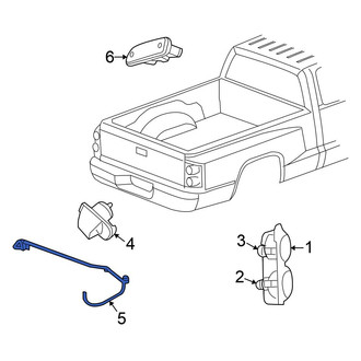 Mitsubishi OE - License Plate Light Assembly Connector