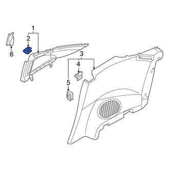 Mitsubishi OE - Headliner Clip