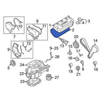 Mitsubishi OE - Engine Valve Cover Gasket