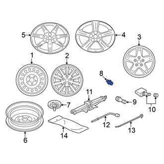 Mitsubishi OE - Wheel Lug Nut