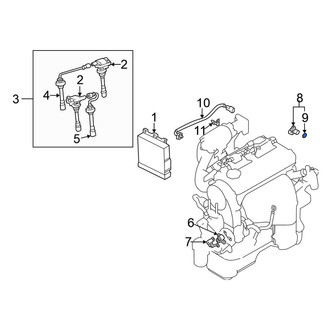 Mitsubishi OE - Engine Camshaft Position Sensor O-Ring