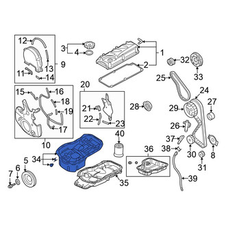 Mitsubishi OE - Lower Engine Oil Pan