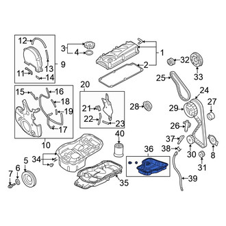 Mitsubishi OE - Lower Engine Oil Pan