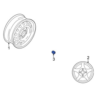Mitsubishi OE - Wheel Lug Nut