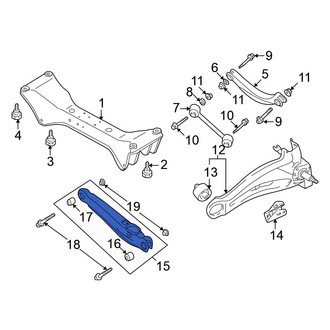 Mitsubishi OE - Rear Lower Rearward Suspension Control Arm