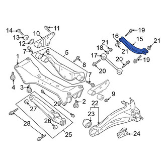 Mitsubishi OE - Rear Lower Rearward Suspension Control Arm