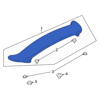Mitsubishi OE - Rear Spoiler