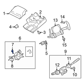 Mitsubishi OE - Steering Column Lock Bolt