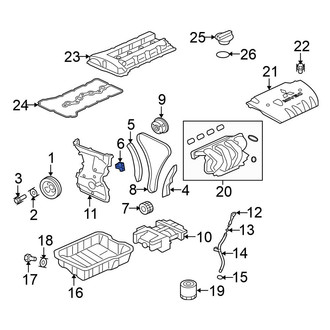 Mitsubishi OE - Engine Timing Chain Tensioner