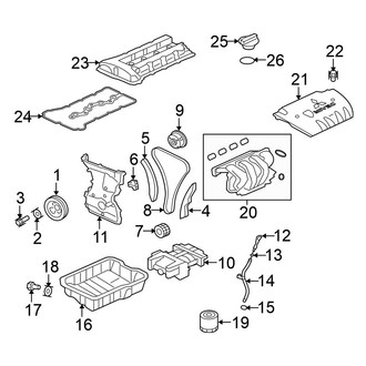 Mitsubishi OE - Engine / Transaxle - Engine Parts (ES / SE)