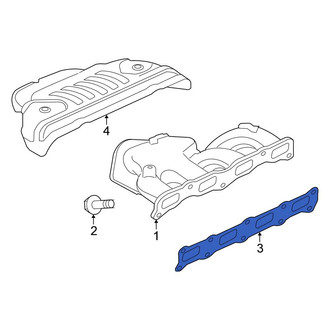 Mitsubishi OE - Exhaust Manifold Gasket
