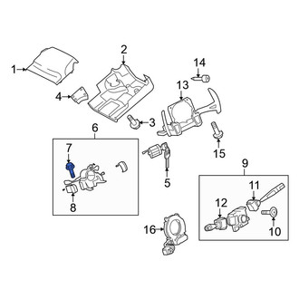 Mitsubishi OE - Steering Column Lock Bolt