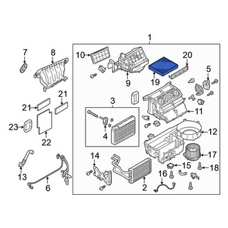 Mitsubishi OE - Cabin Air Filter