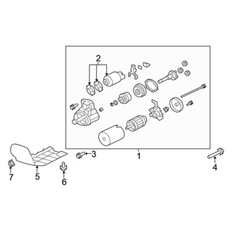 Mitsubishi OE - Electrical - Starter (GT)