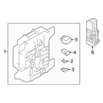 Mitsubishi OE - Electrical - Fuse & Relay (Instrument Panel)