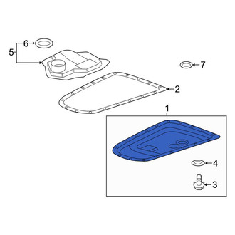 Mitsubishi OE - Transmission Oil Pan