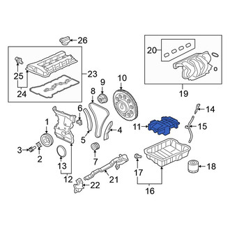 Mitsubishi OE - Engine Oil Pump