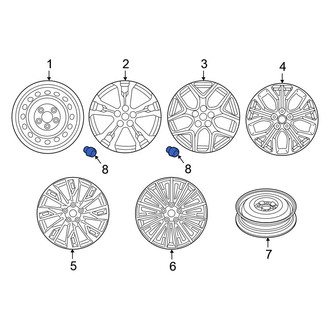 Mitsubishi OE - Wheel Lug Nut