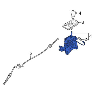Mitsubishi OE - Automatic Transmission Shift Lever