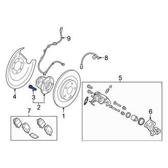 Mitsubishi OE - Wheel Lug Stud