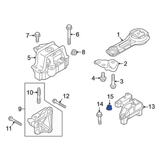 Mitsubishi OE - Steering Wheel Nut