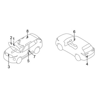 Mitsubishi OE - Emission Label