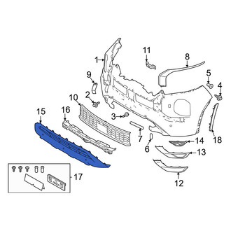 Mitsubishi OE - Front Lower Grille