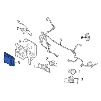 Mitsubishi OE - Front Cruise Control Distance Sensor