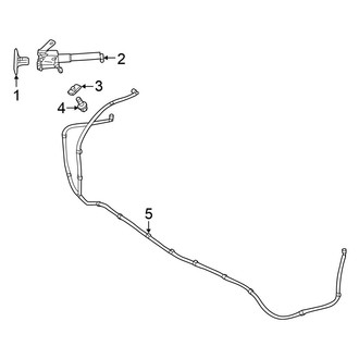 Mitsubishi OE - Front Lamps - Washer Components