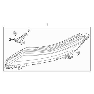 Mitsubishi OE - Front Lamps - Combination Lamps (ES / SE / SEL)