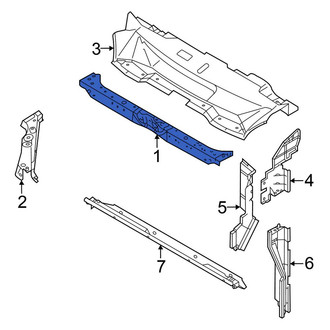 Mitsubishi OE - Front Radiator Support Tie Bar