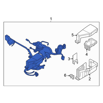 Mitsubishi OE - Engine Compartment Wiring Harness