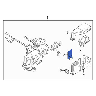 Mitsubishi OE - Upper Fuse and Relay Center Cover
