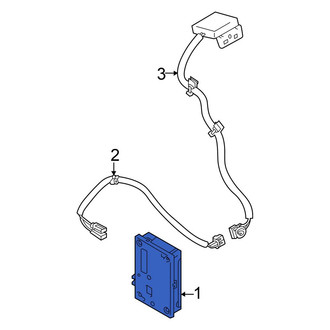 Mitsubishi OE - GPS Navigation Control Module