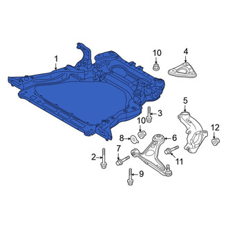 Mitsubishi OE - Rear Suspension Subframe Crossmember
