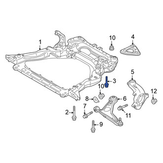 Mitsubishi OE - Inner Suspension Crossmember Bolt