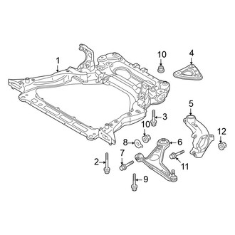 Mitsubishi OE - Front Suspension - Suspension Components