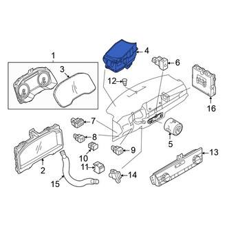 Mitsubishi OE - Heads Up Display Assembly