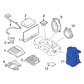 Mitsubishi OE - Rear Speaker