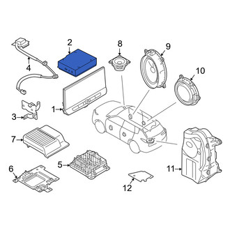 Mitsubishi OE - GPS Navigation Control Module