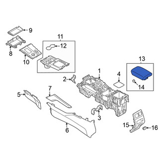 Mitsubishi OE - Console Lid