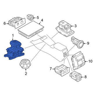 Mitsubishi OE - Automatic Transmission Shift Lever